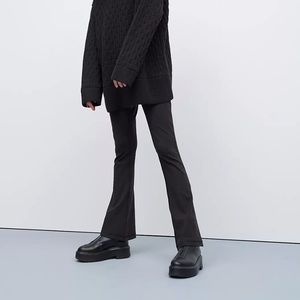 Lululemon high rise mini flares 28” length black